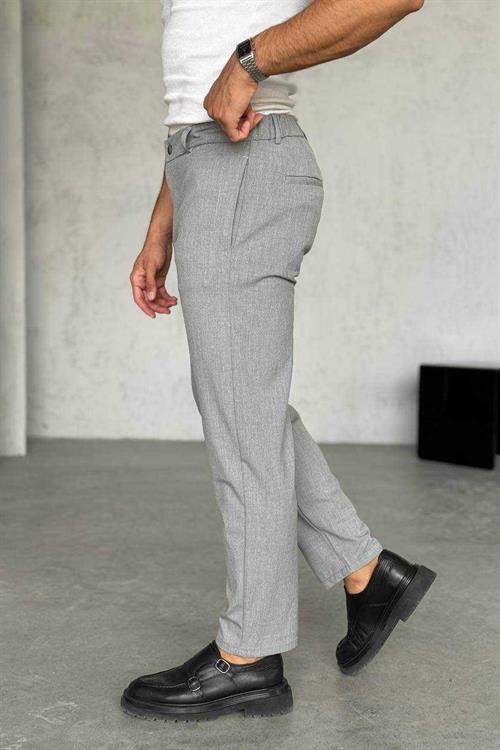Wholesale Mens Gray Regular Fit Pants