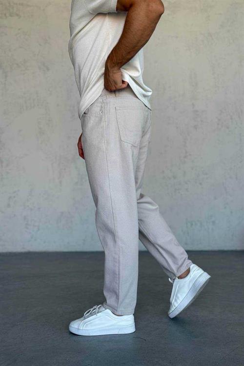 Wholesale Mens Gray Relaxed Fit Jeans