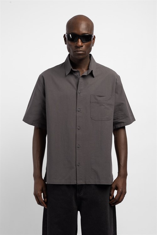 Wholesale Mens Gray Shirt