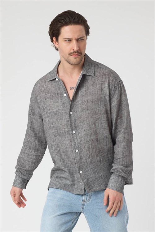 Wholesale Mens Gray Shirt