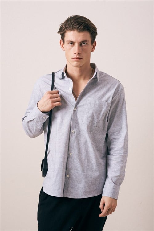Wholesale Mens Gray Shirt
