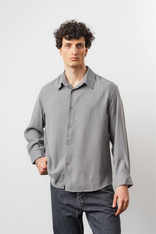 Wholesale Mens Gray  Shirt