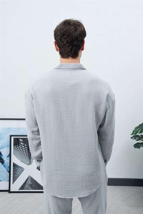 Wholesale Mens Gray Shirt