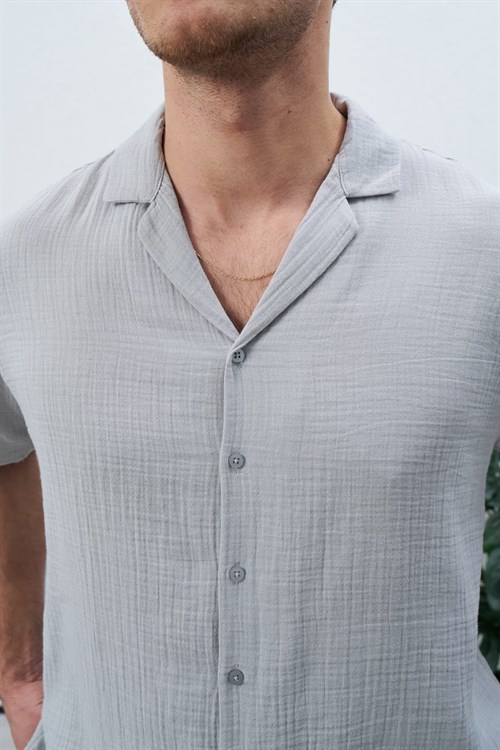 Wholesale Mens Gray Shirt