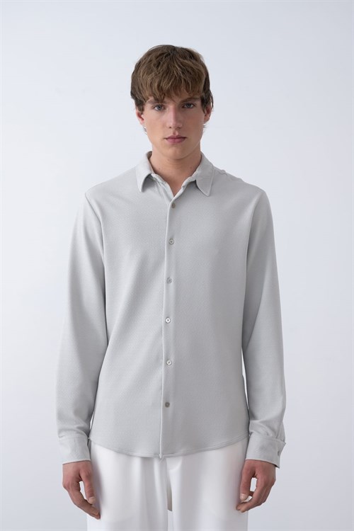 Wholesale Mens Gray Shirt