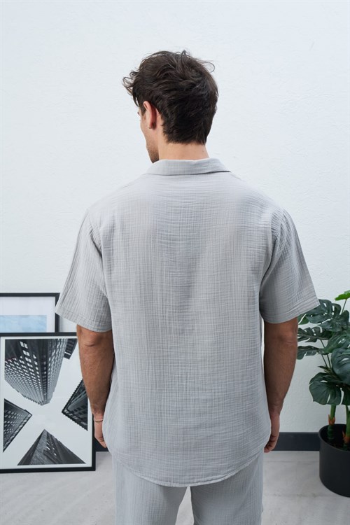 Wholesale Mens Gray Shirt