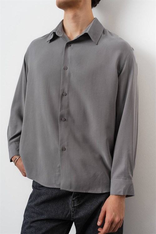 Wholesale Mens Gray  Shirt