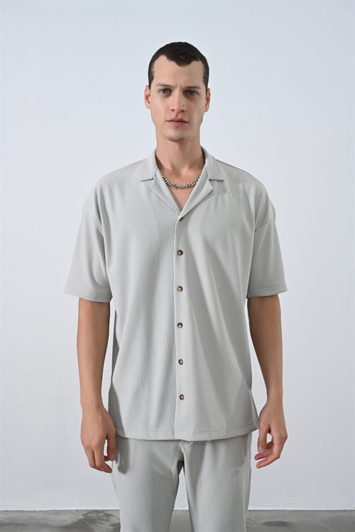 Wholesale Mens Gray Shirt