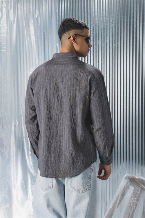 Wholesale Mens Gray Shirt
