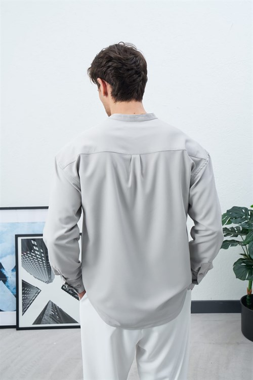 Wholesale Mens Gray Shirt