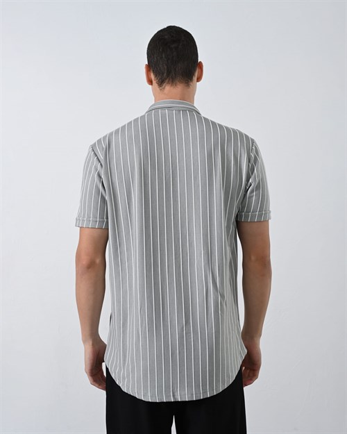 Wholesale Mens Gray Shirt