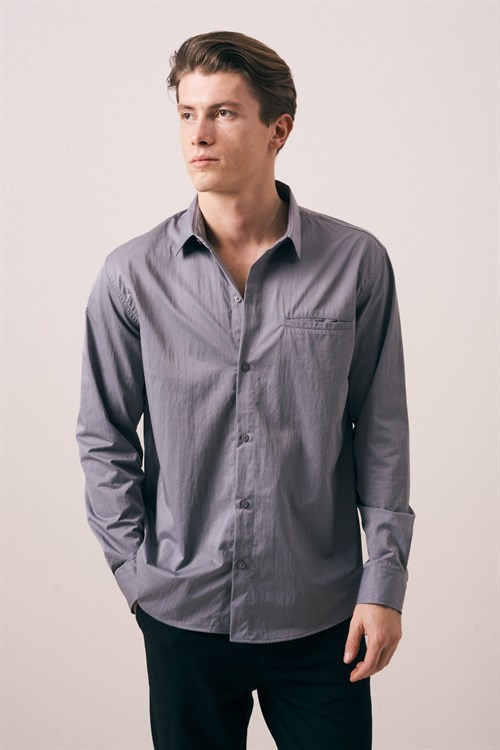 Wholesale Mens Gray Shirt