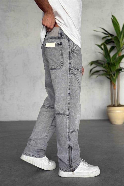 Wholesale Mens Gray Skater Jeans