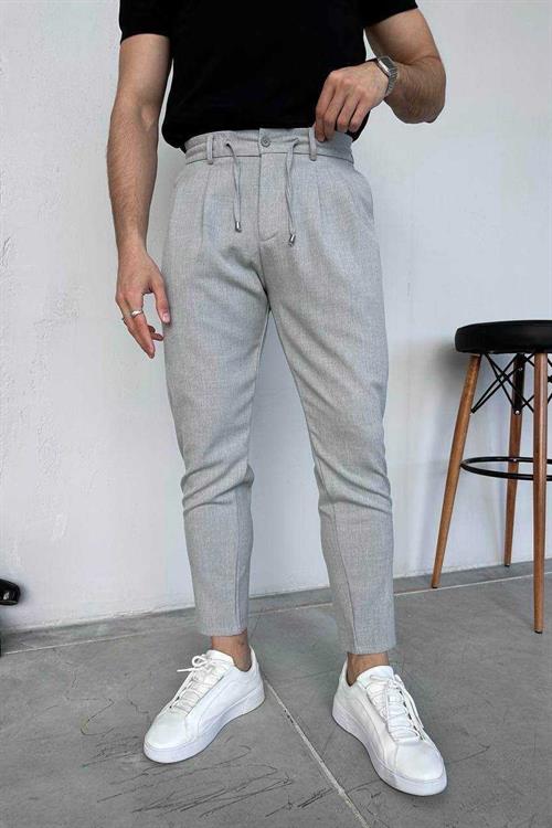 Wholesale Mens Gray Slim Fit Pants