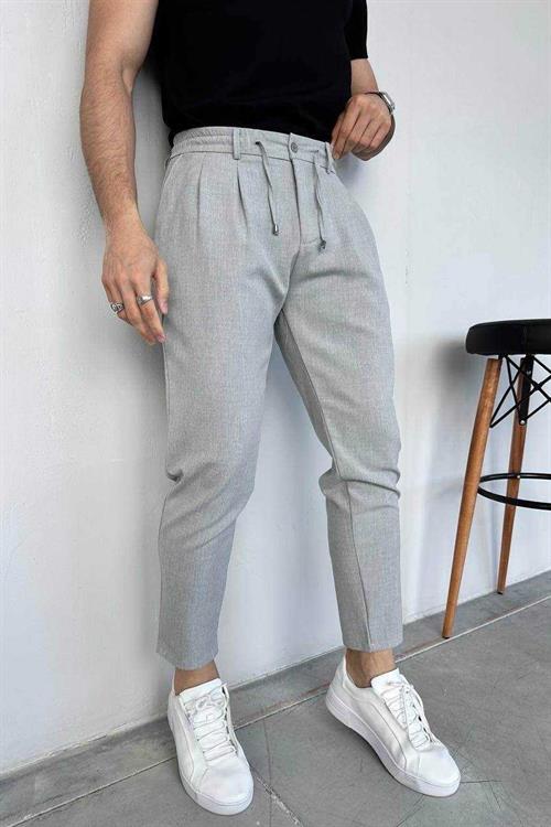 Wholesale Mens Gray Slim Fit Pants