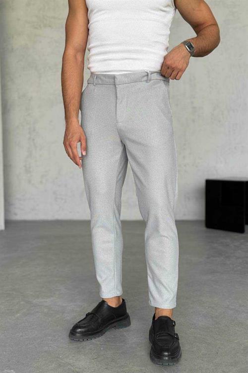 Wholesale Mens Gray Slim Fit Pants
