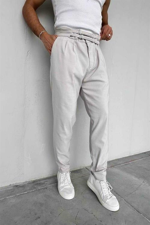 Wholesale Mens Gray Slim Fit Pants