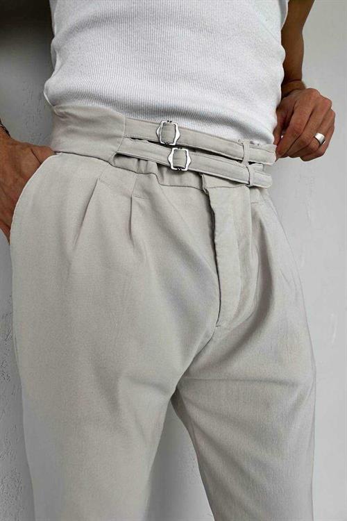 Wholesale Mens Gray Slim Fit Pants
