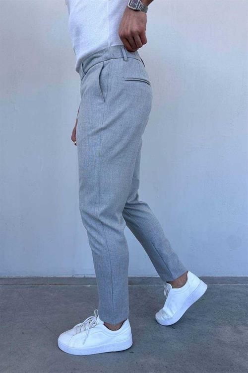 Wholesale Mens Gray Slim Fit Pants