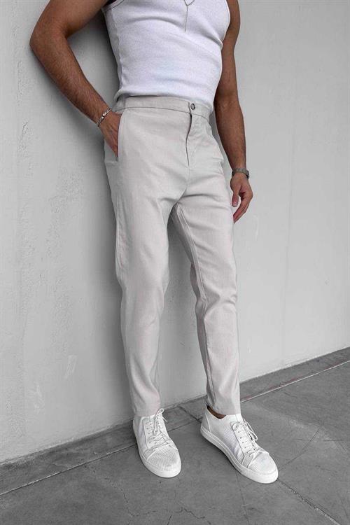 Wholesale Mens Gray Slim Fit Pants