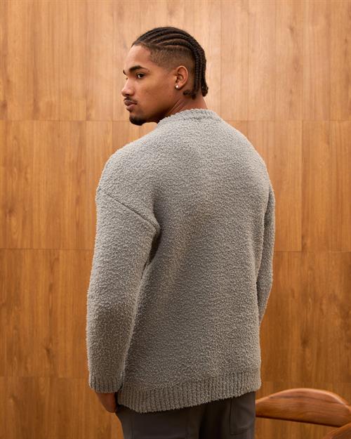 Wholesale Mens Gray Sweater