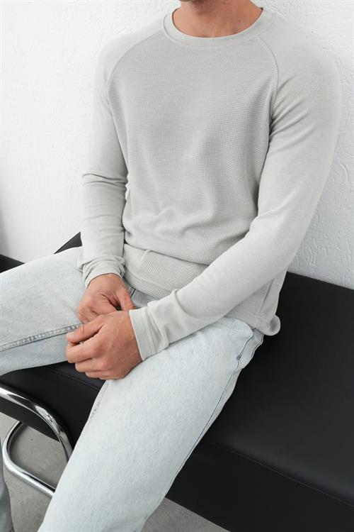 Wholesale Mens Gray Sweatshirt