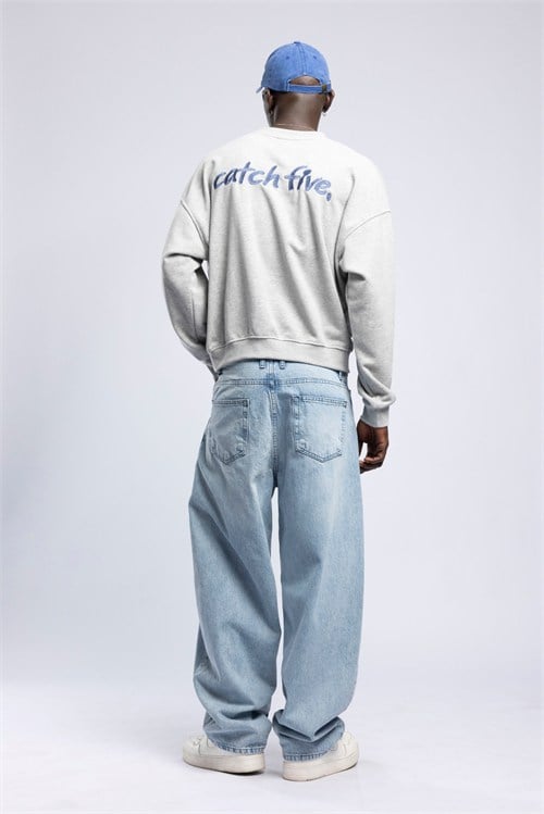 Wholesale Mens Gray Sweatshirt 