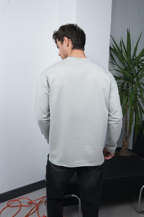 Wholesale Mens Gray Sweatshirt