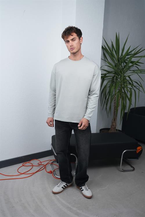 Wholesale Mens Gray Sweatshirt