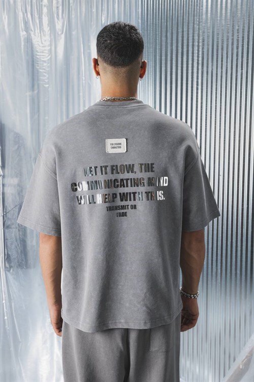 Wholesale Mens Gray T-Shirt 