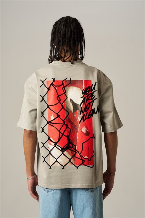 Wholesale Mens Gray T-Shirt