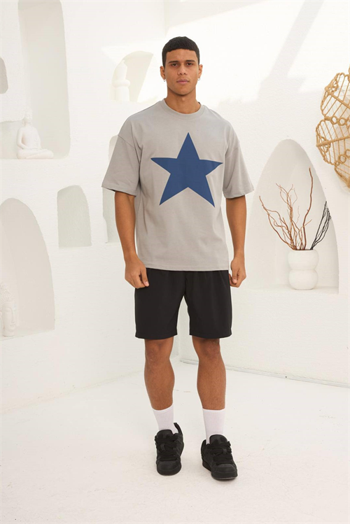 Wholesale Mens Gray T-Shirt
