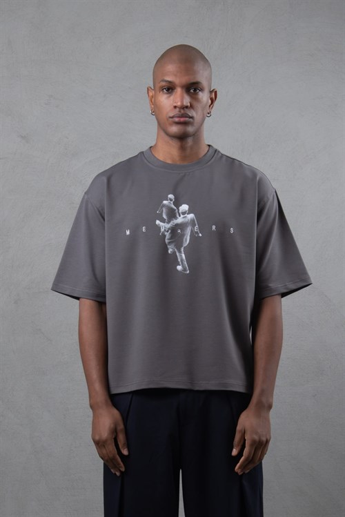 Wholesale Mens Gray T-Shirt