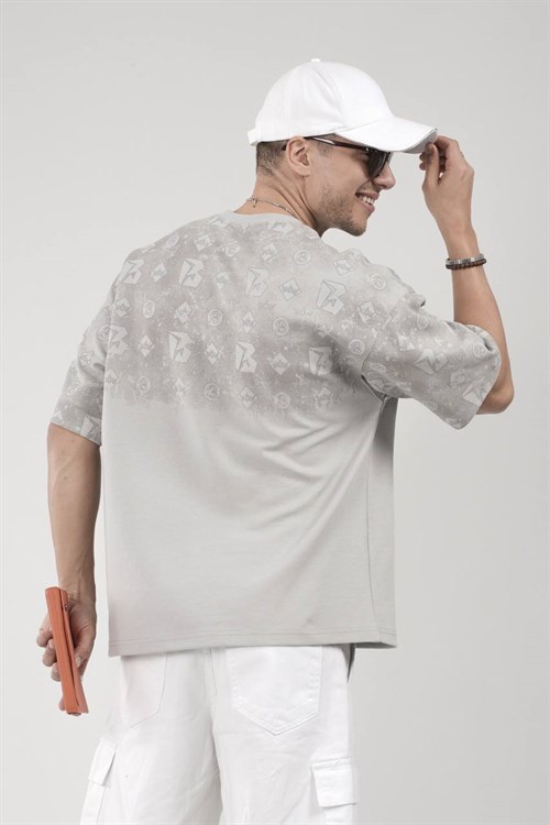 Wholesale Mens Gray T-Shirt