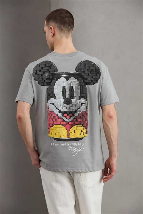 Wholesale Mens Gray T-Shirt