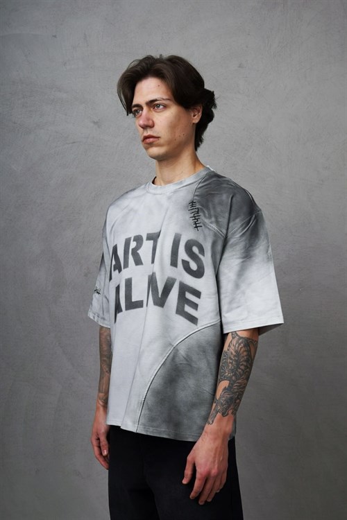 Wholesale Mens Gray T-Shirt