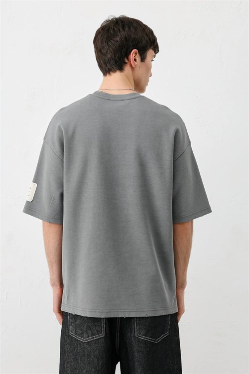 Wholesale Mens Gray T-Shirt