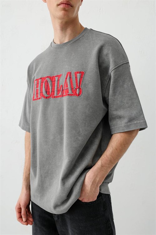 Wholesale Mens Gray T-Shirt