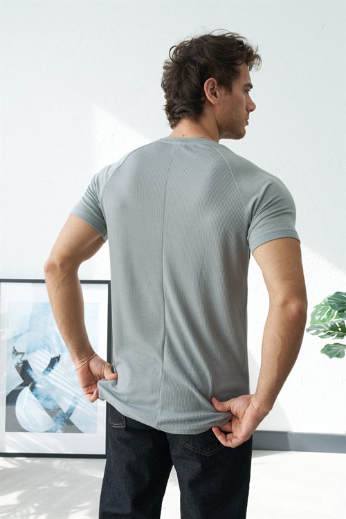 Wholesale Mens Gray T-Shirt