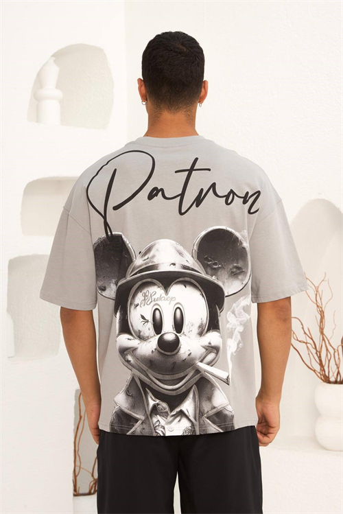 Wholesale Mens Gray T-Shirt