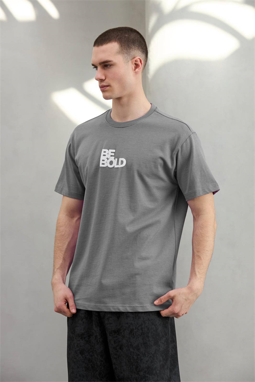 Wholesale Mens Gray T-Shirt