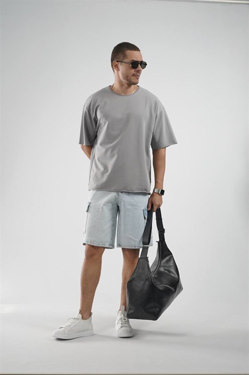 Wholesale Mens Gray T-Shirt