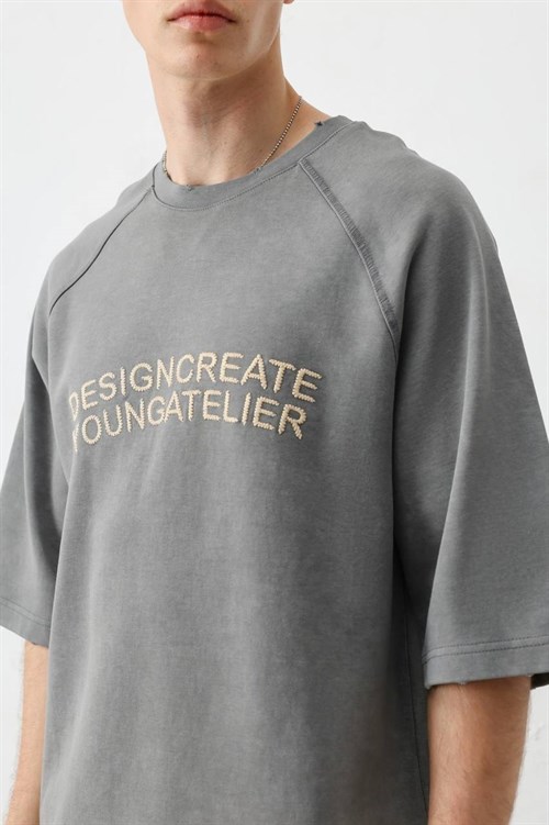Wholesale Mens Gray T-Shirt