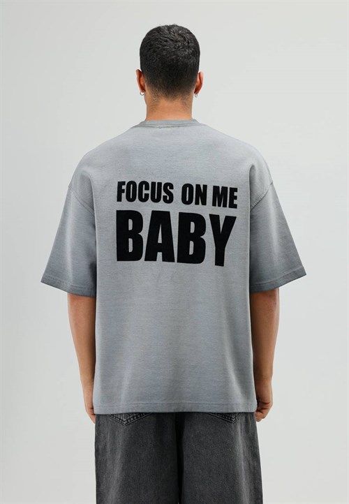 Wholesale Mens Gray T-Shirt