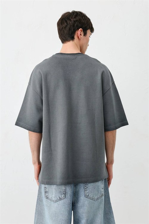 Wholesale Mens Gray T-Shirt