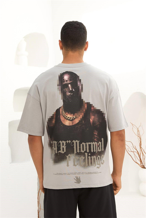 Wholesale Mens Gray T-Shirt
