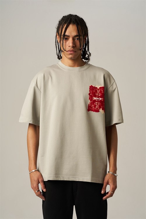 Wholesale Mens Gray T-Shirt