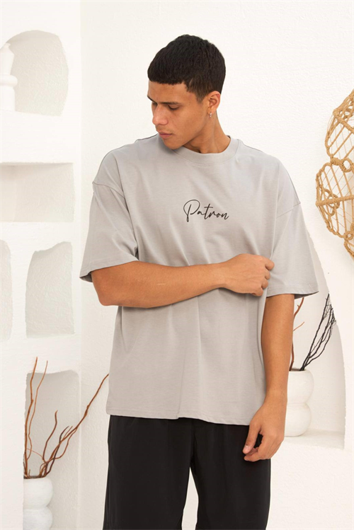 Wholesale Mens Gray T-Shirt