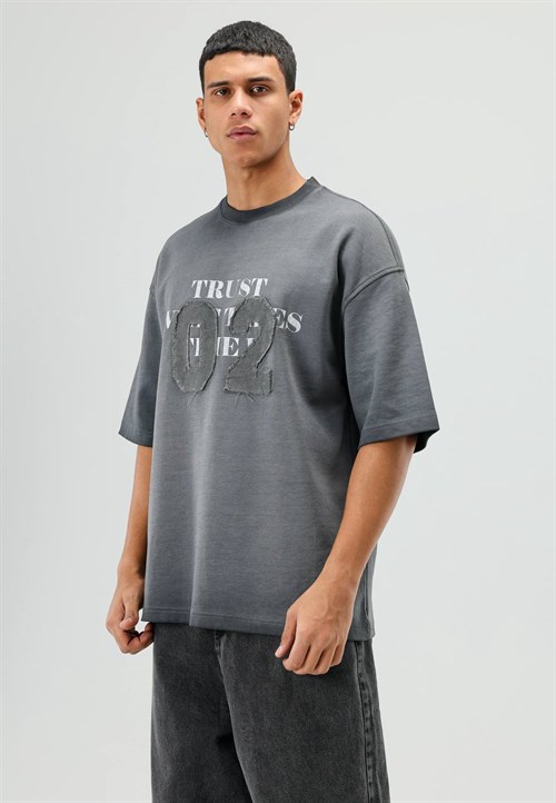 Wholesale Mens Gray T-Shirt