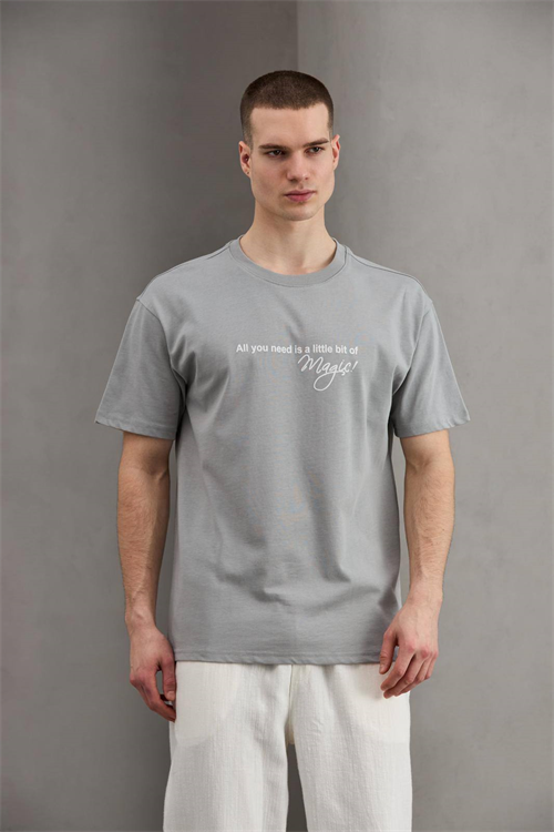Wholesale Mens Gray T-Shirt